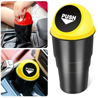 Mini Poubelle de Voiture Parfaite pour Placer des Ordures