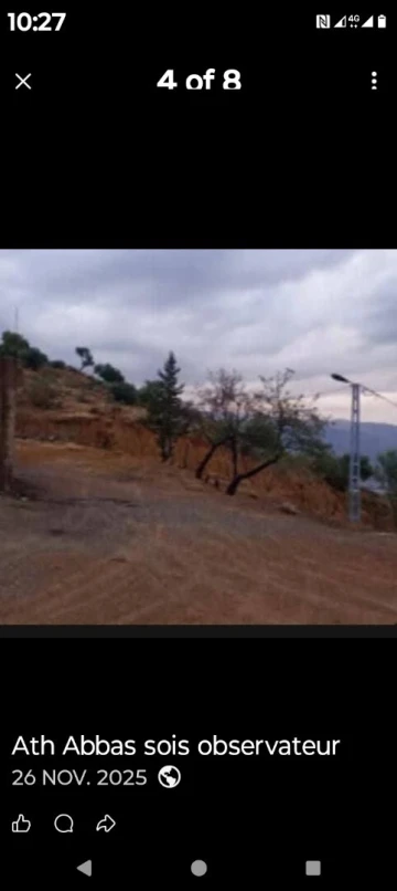Vente Terrain Béjaïa Ighil ali 3