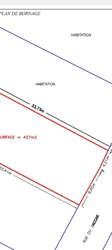 Vente Terrain Alger Hydra 4