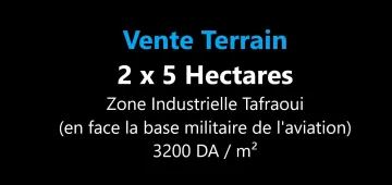 Vente Terrain Oran Tafraoui