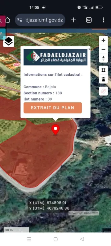 Cherche achat Terrain Béjaïa Bejaia 4