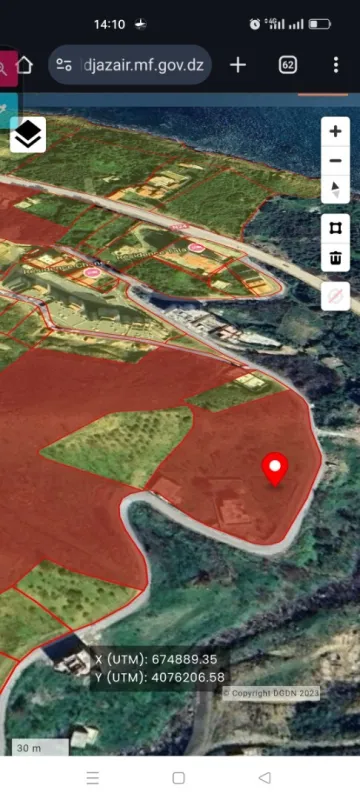 Cherche achat Terrain Béjaïa Bejaia 3
