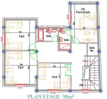 Vente Villa Blida Guerrouaou 15