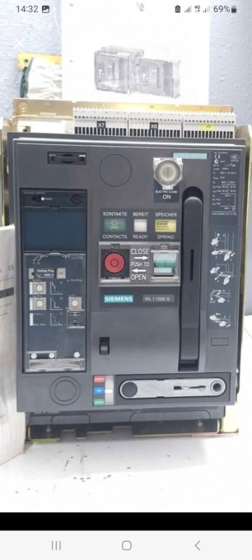 Siemens 5SM6011-2 Disjoncteur Contre L'Incendie 2 Pôles 1 P+N - Protection Électrique Fiable