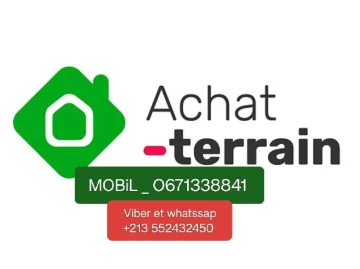 Cherche achat Terrain Agricole Blida Blida 2