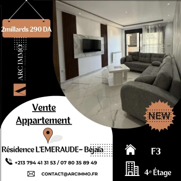 Vente Appartement F3 Béjaïa Bejaia 7