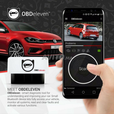 OBDeleven pour véhicules VAG : Audi, VW, Seat, Skoda avec code Pro d'activation