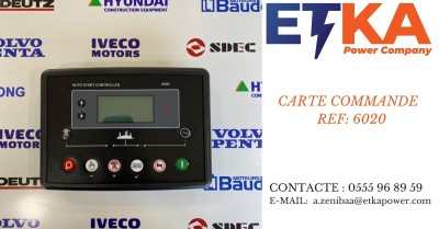 carte commande 6020 