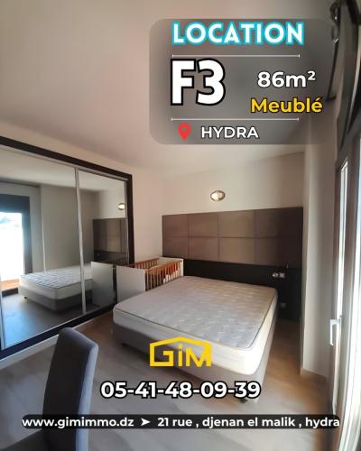 Rent Apartment F3 Alger Hydra