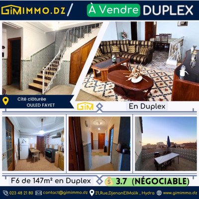 duplex-vente-f6-alger-ouled-fayet-algerie