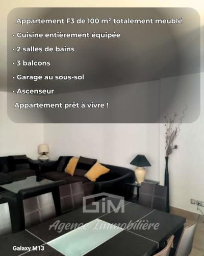 Location Appartement F3 Alger Hydra