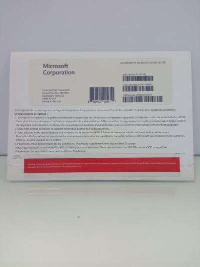 MICROSOFT WINDOWS SERVER DATACENTER 2019 coffret 