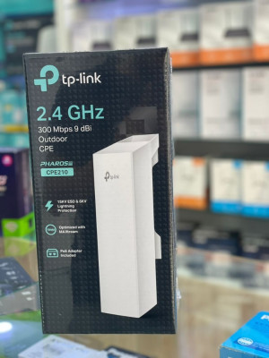 TP-LINK STATION CPE Wi-Fi EXTERIEURE 2.4 GHz 300 Mbps 9 dBi 