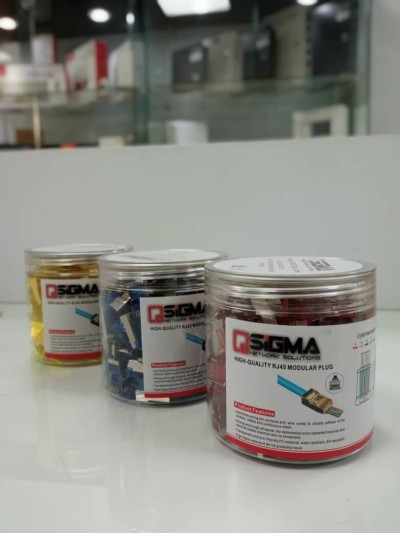 CONNECTEUR RJ45 FTP/STP EZ TYPE CAT6A 24-23AWG SIGMA