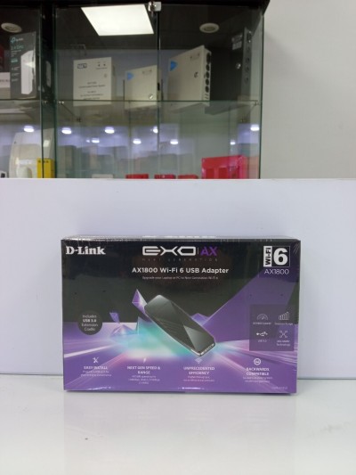 D-LINK Adaptateur USB Wi-Fi 6 AX1800 DWA-X1850