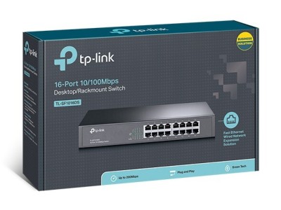 SWITCH 16 PORT 10/100 TPLINK TL-SF1016DS