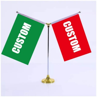 Support drapeau de bureau 