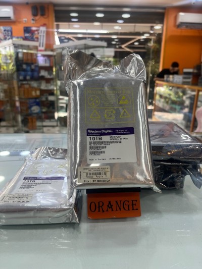 WD Purple Pro WD101PURP - Disque dur - 10 To - interne - 3.5" - SATA 6Gb/s 