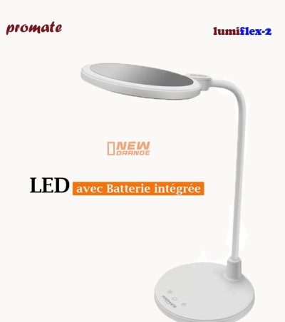 lampe de Bureau LED avec batterie intégrée-promate LumiFlex-2