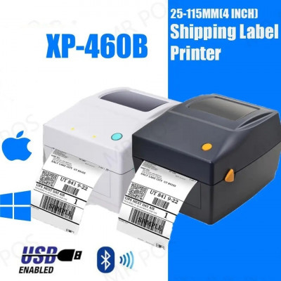 Imprimante de codes à barres thermique xprinter 460b bluetooth 