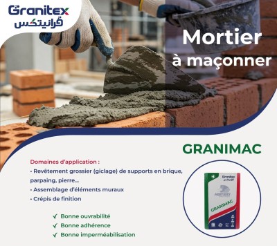 GRANIMAC Mortier à maçonner