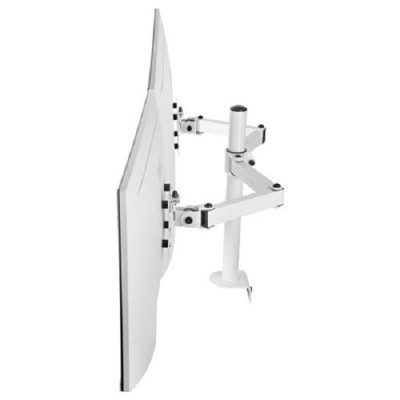  SUPPORT DOUBLE ECRAN MARS GAMING MARM2 WHITE