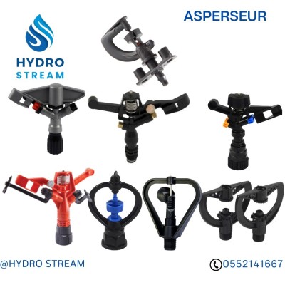 ASPERSEUR_ CANON ASPERSEUR _ TURBINE ESCAMOTABLE _ GOUTTEUR AUTO REGLABLE VAN PHD TUBE PEHD ARROSAGE