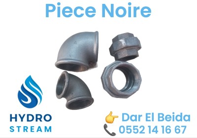 ACIER GALVA BRONZE PIECE NOIRE RACCORD COUDE Te MAMELON TUBE ACIER ÉTIRÉ _A SOUDÉ