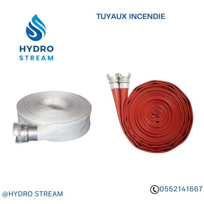 TUYAU ANTI INCENDIE 45 65 75 100 _ Tissu _ Gomtex _ POTEAU RIA POK _ SKID _ ACCESSOIRES Symétrique  