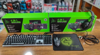 Kit Clavier_ Souris_Caque_Tapis De Sourie 4in1 RAZER TF-240  