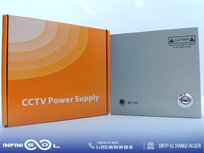 Bloc alimentation CCTV 04 chaines 12V /05A