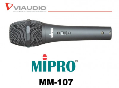 MiPro MM-107, Supercardioid Vocal Dynamic Microphone