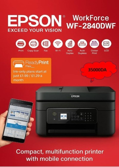 IMPRIMANTS Multifonction  EPSON WF-2840DWF  