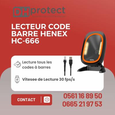 LECTEUR CODE A BARRE (Scanner) HENEX HC-666N 2D 3D QR