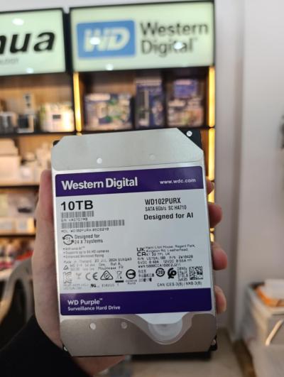 DISQUE DUR INTERNE WESTERNE DIGITAL PURPEL 10 TB ORIGINAL