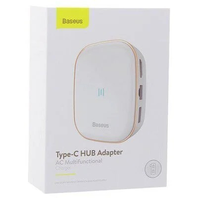 BASEUS HUB ADAPTER AC MULTIFUNCTIONAL CHARGER 