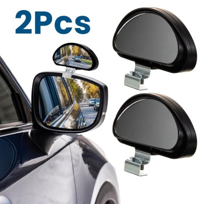 Miroirs Angle Mort 2Pcs Vision Large pour Sécurité de Conduite