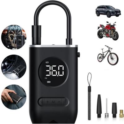 Compresseur d'Air Portable 150 PSI avec Lampe LED  منفاخ هواء محمول مع إضاءة