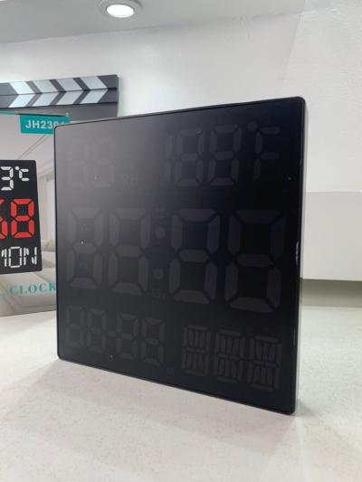 Horloge LED Murale Affichage Numérique Grand Format 