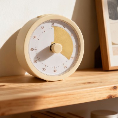 Timer Visuel à Cadran 60 Minutes  Gestion du Temps Facile et Efficace