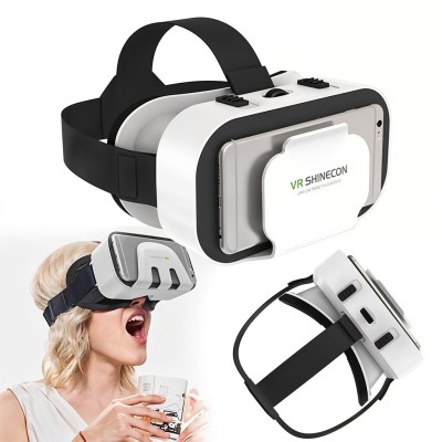 Casque VR Shinecon Compatible Smartphones  Immersion Totale Jeux & Films
