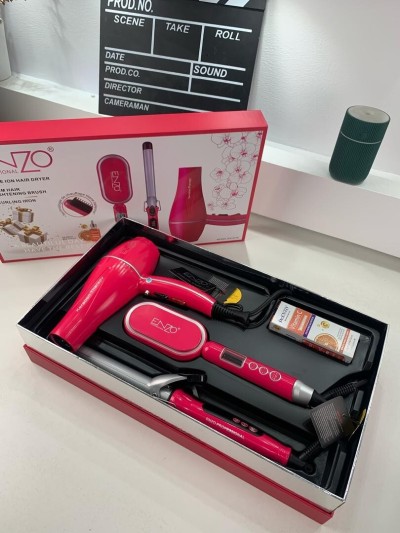 Enzo Pack Sèche-Cheveux Professionnel 3en1  طقم مجفف شعر