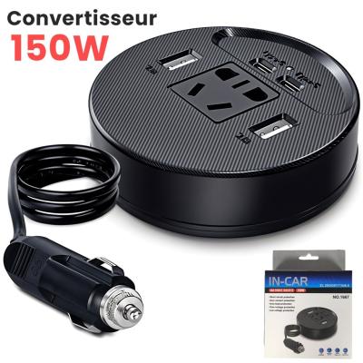 Olesson Convertisseur de courant pour voiture 150W جهاز شحن في السيارة