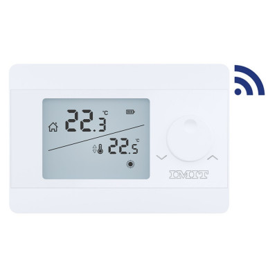 IMIT Silver TA RF S Thermostat D'ambiance Numérique Sans Fil wifi 