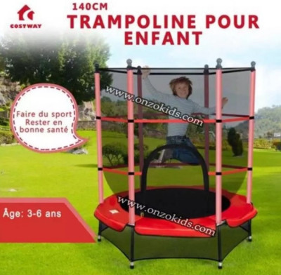 Trampoline pour enfants 1,40 m charge max. 45 KG