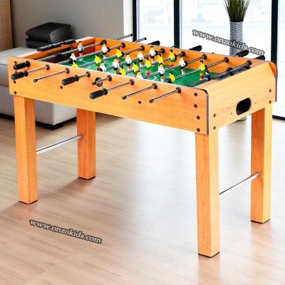 Baby Foot en Bois pour enfants, 121 x 61 x 79 cm