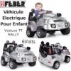 Véhicule Electrique pour Enfant 6volts  Voiture TT Rally  FEBER