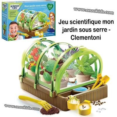 Jeu scientifique mon jardin sous serre - Clementoni