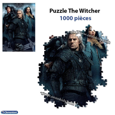 Puzzle The Witcher 1000 pièces | Clementoni