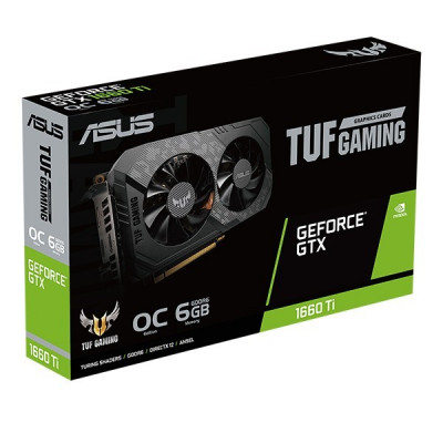 Carte graphique ASUS TUF Gaming GeForce GTX 1660 Ti EVO OC Edition 6Go GDDR6